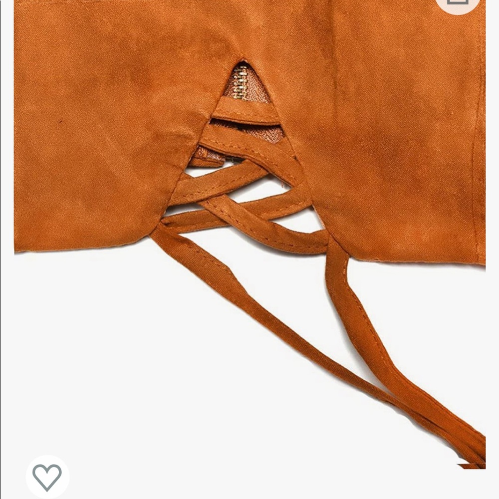 Boho cami top tie up (perfect for Coachella!!) - Picture 5 of 5